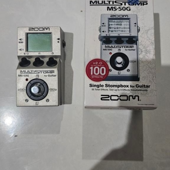 Pedal Efek Gitar Multistomp Zoom MS-50G