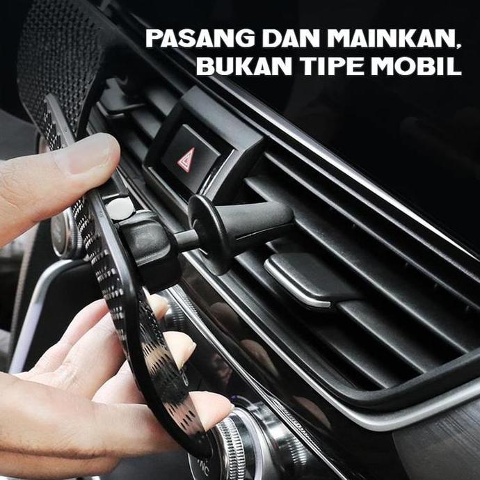 TSUZEMON Penutup Ventilasi AC Mobil - Diffuser & Deflektor Angin, Penghilang Embun, Pengatur Arah Ud