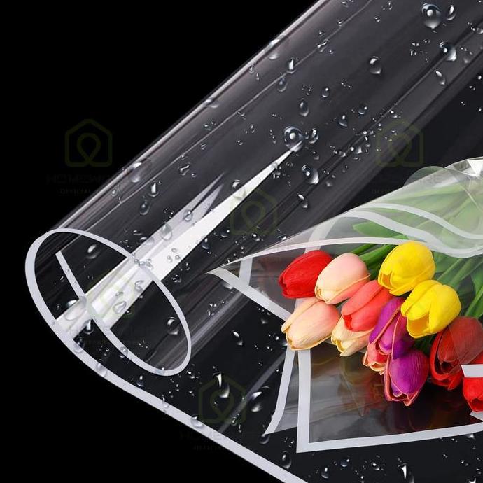 Mypack- Flower Wrapping Paper/Flower Wrapping Transparant Line Color Kertas Buket
