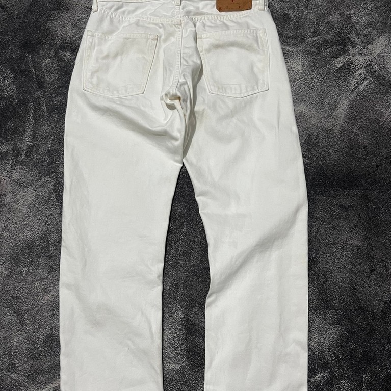 Orslow 107 Ivy White Denim