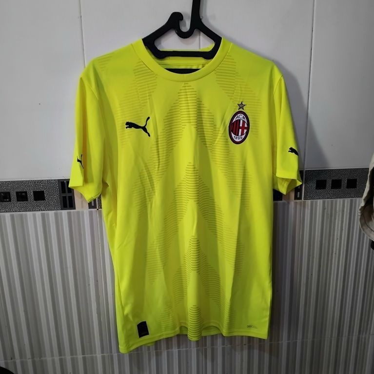 Jersey Original AC Milan Goalkeeper Kiper 2022 2023