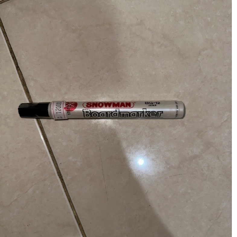 Snowman Board Marker Erasable