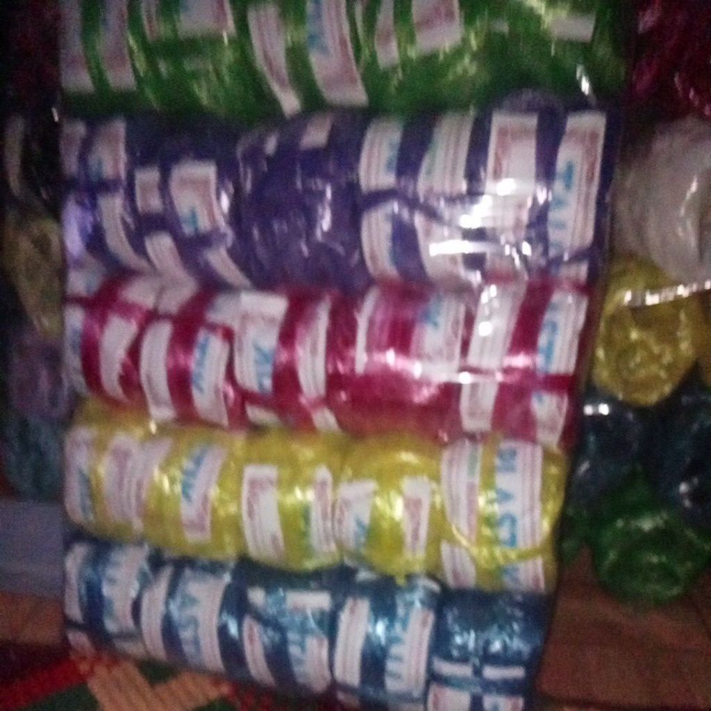TALI RAFIA WARNA WARNI