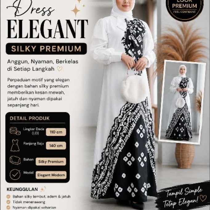 Gamis silky by Ghaya