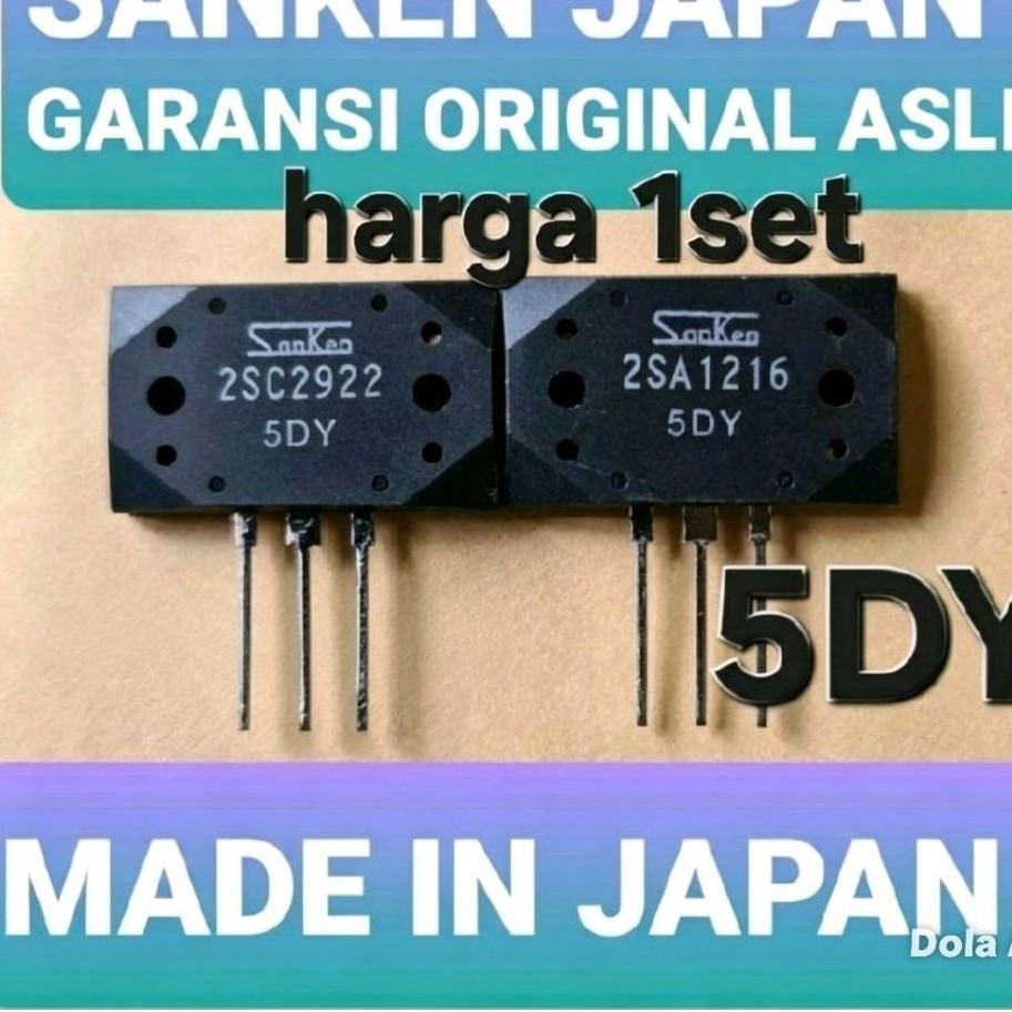 transistor Sanken 5 DY original