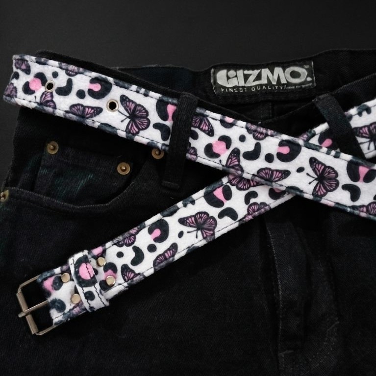Ikat Pinggang Leopard | Belt Leopard | Gesper Beber Leopard | Sabuk | Unisex
