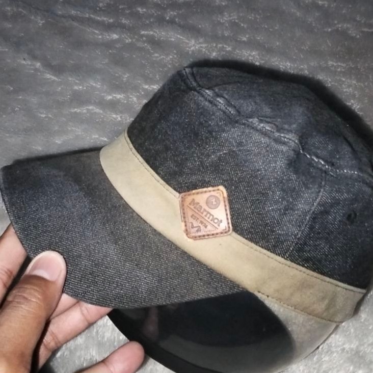 Topi Komando Marmot Visor Pendek Size 58cm Second