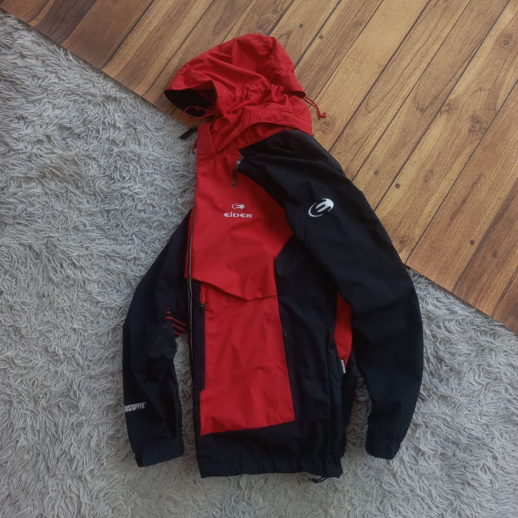 Jaket Outdoor Eider Xenium Windstopper Gorpcore Waterrepellent NOT gore-tex running sports lightweig