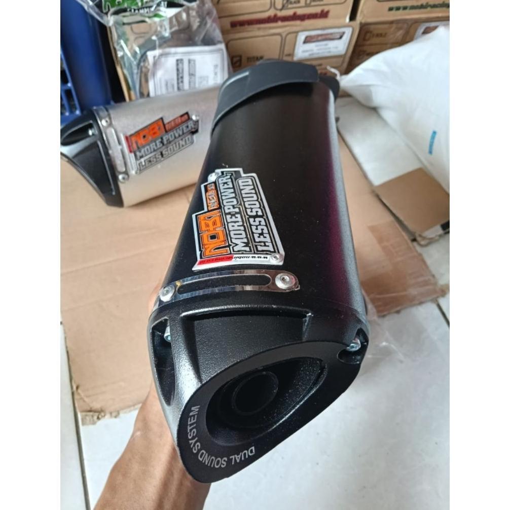 NEW selencer knalpot NOB1 NEO SS ORIGINAL NOBI NOB1 UNIVERSAL