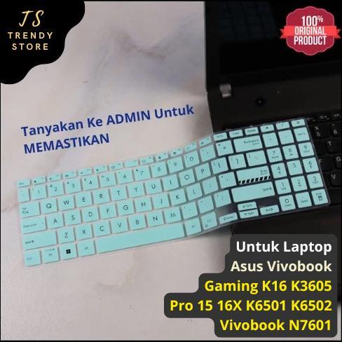 Keyboard Protector Asus Vivobook Gaming K16 K3605, Pro 15 16X K6501 K6502 N7601 M6500 OLED Cover DIS