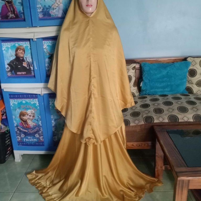 gamis set syari Preloved
