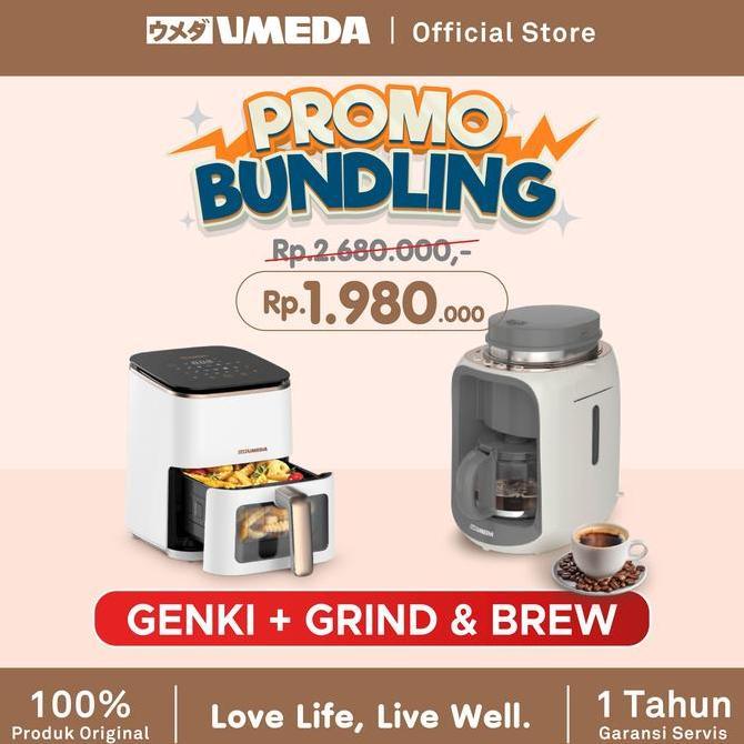 [Promo Bundling] Umeda Genki + Grind & Brew