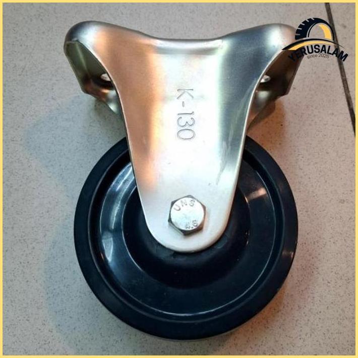 Roda Pu 5 Inchi Edly Medium Heavy Duty ( Mati ) Asli