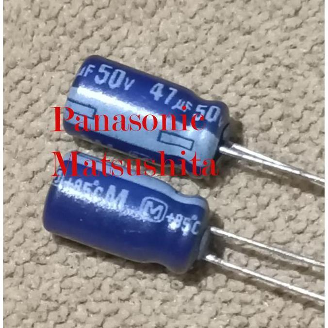 Elco 47Uf/50V 47Uf 50 Volt