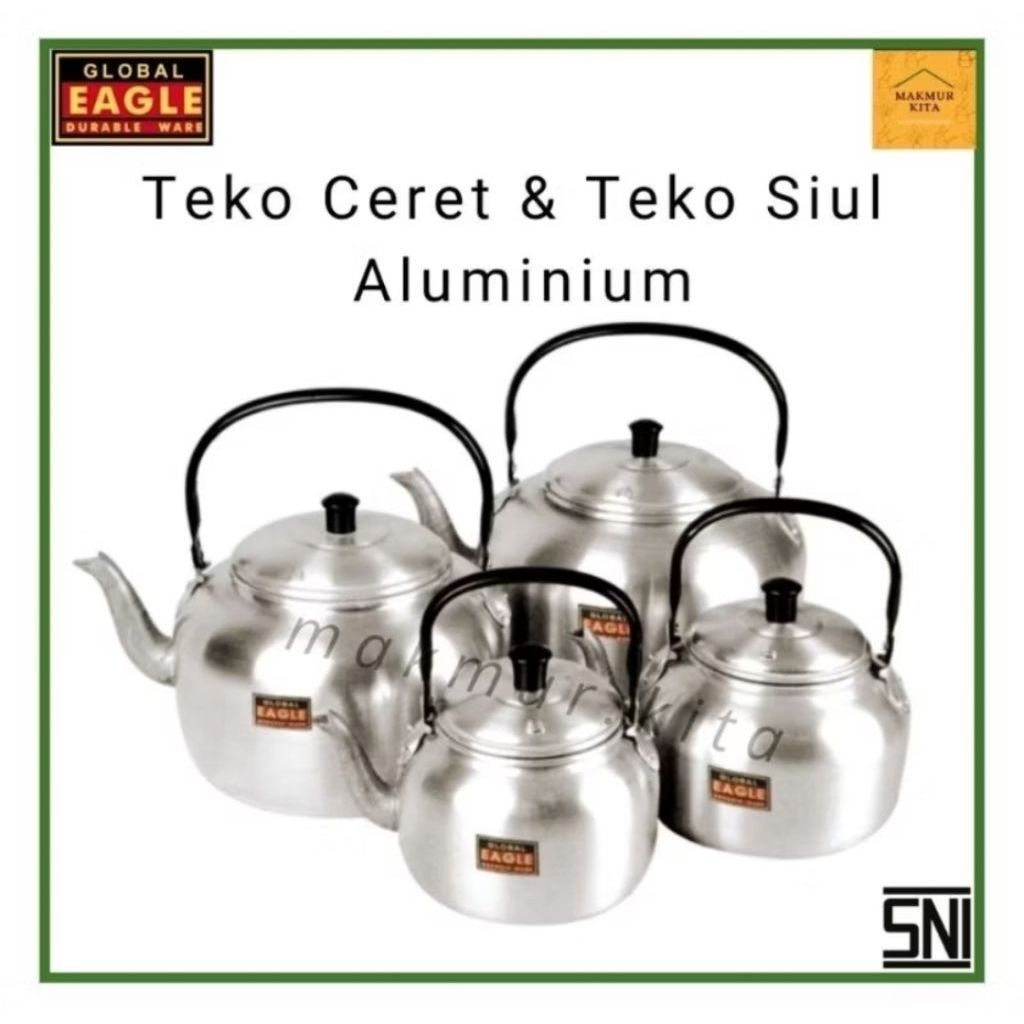 Teko / ceret aluminium Jawa / global eagle