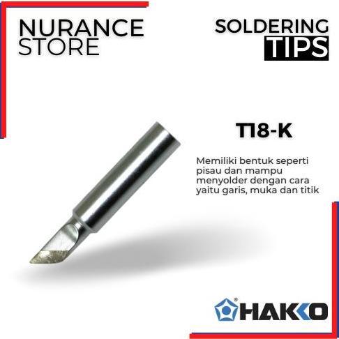 Mata Solder Hakko T18-K (Mata Solder Hakko Fx-888 & Fx-888D)