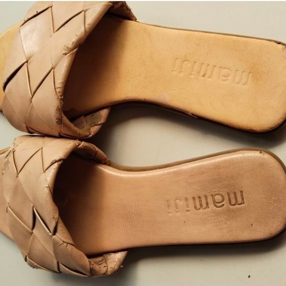 Sandal Wanita Mamiji Flat Teplek 39 Cokelat