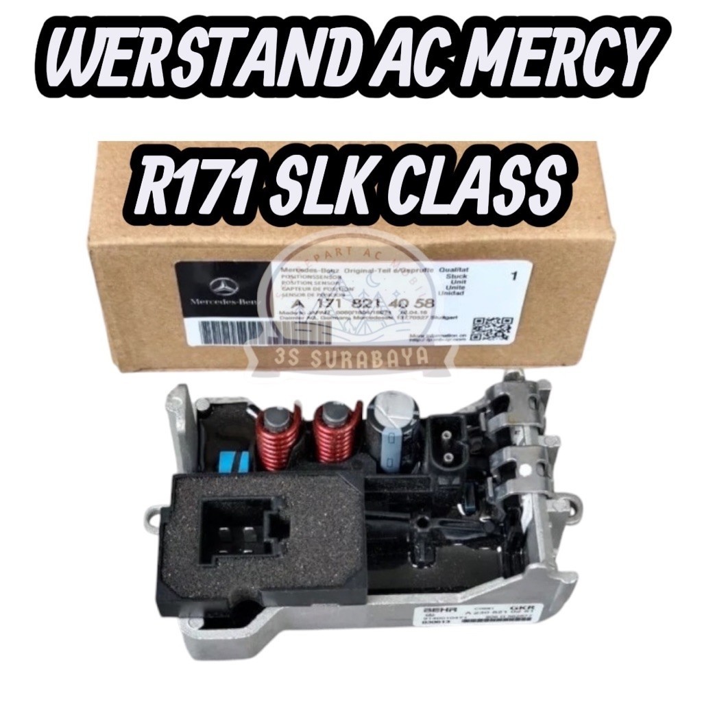 Werstan Werstand Westan Resistor Motor Blower Regulator Fan Kipas Angin AC Mobil Mercedes Benz Mercy