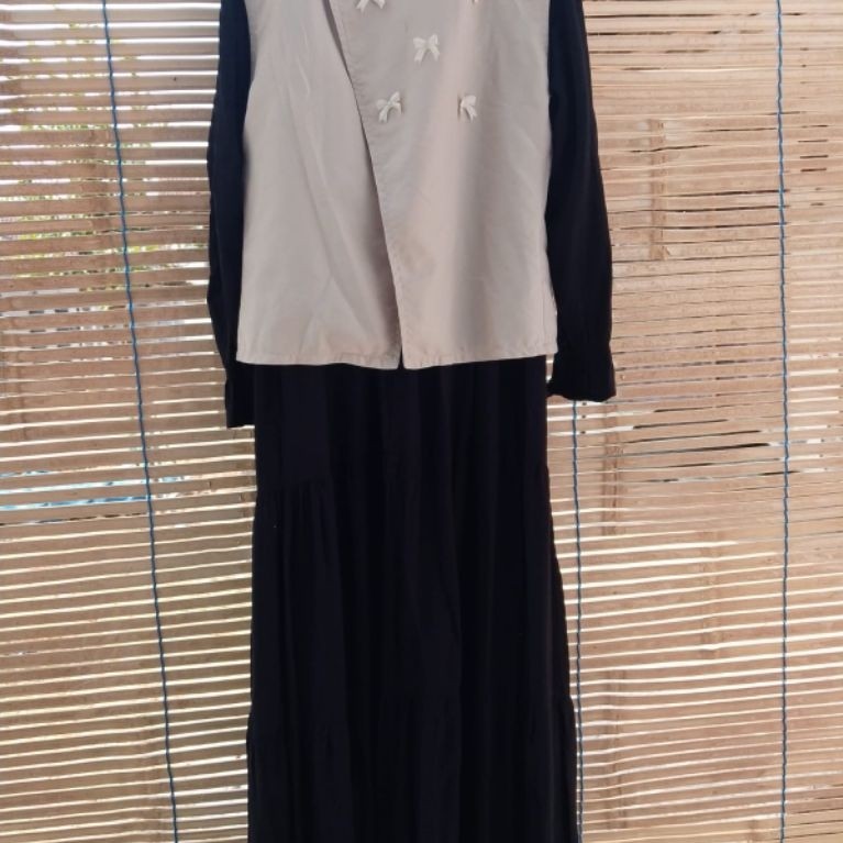 Dress/gamis anak rayon by falova