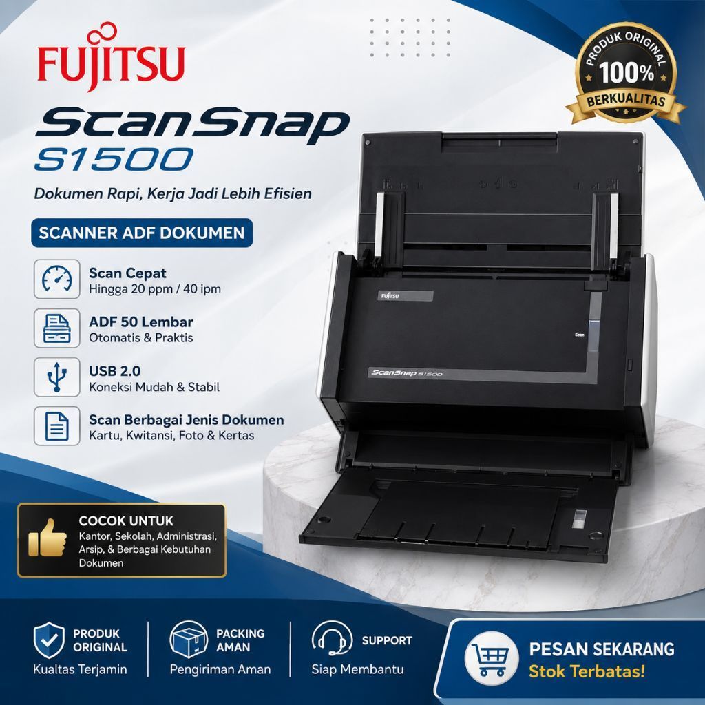 scanner Fujitsu scansnap s1500
