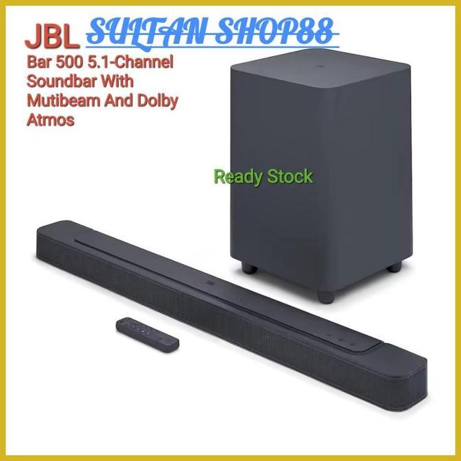 Fremontshop - Jbl Soundbar Bar 500 Pro 5.1Channel Multibeam And Dolby Atmos I Soundbar Jbl Bar 500 P