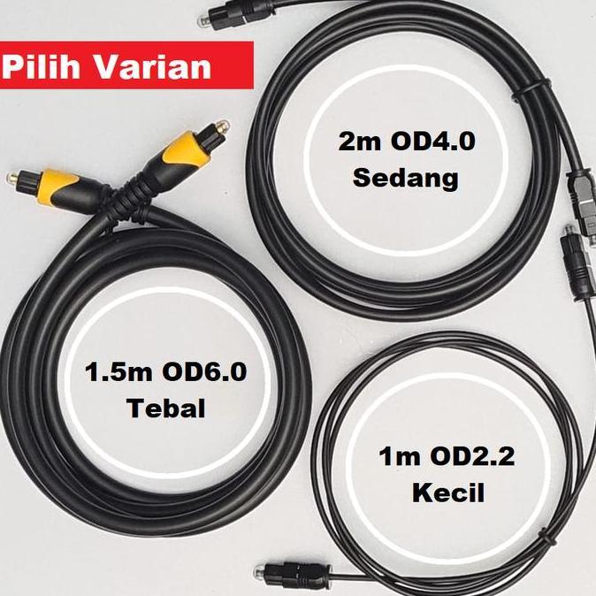 Kabel Optik Audio Digital Optical Toslink Spdif Tv-Deer Amplifier