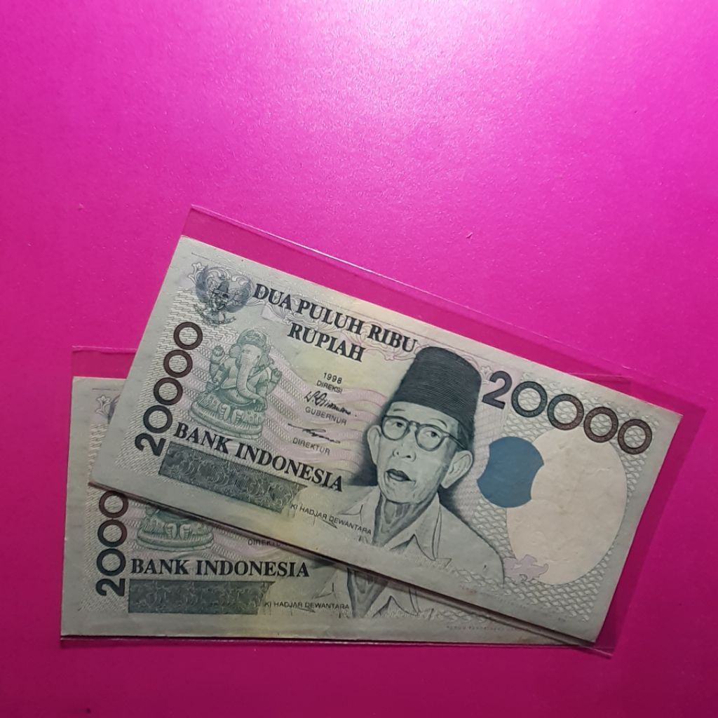 uang 20000 rupiah ki hajar dewantara