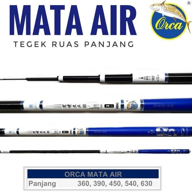 (Good) Joran Tegek Orca Mata Air 360 390 450 540 630