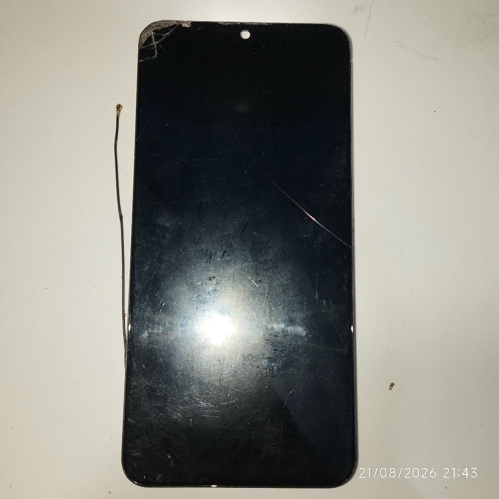 LCD & Touchscreen & Frame Vivo Y91 [Minus Retak]