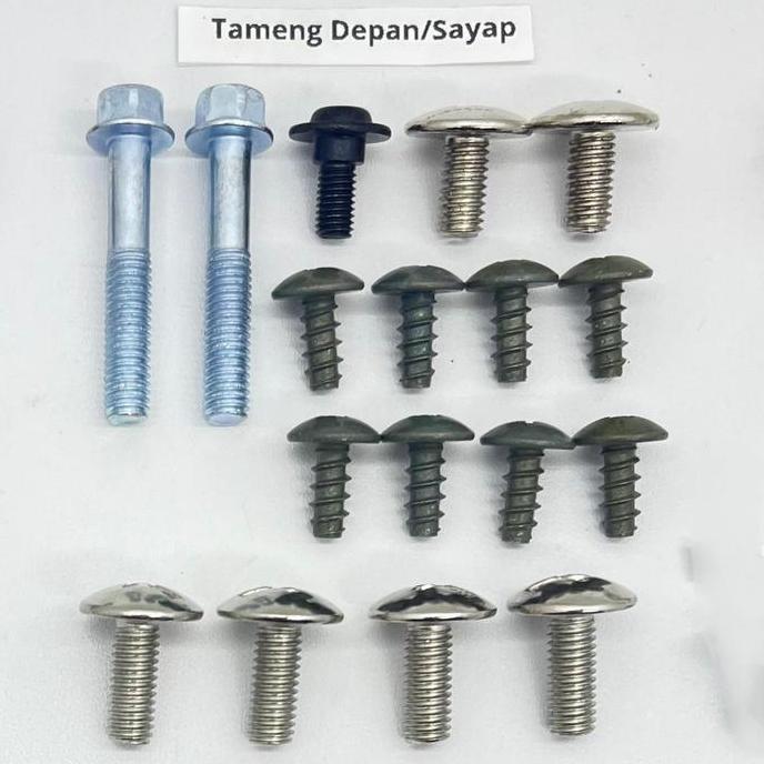 Promo Baut Baud Full Body Supra Lama / Supra Fit Lama - Sparepart Motor Terlengkap - Motorcycle Spar