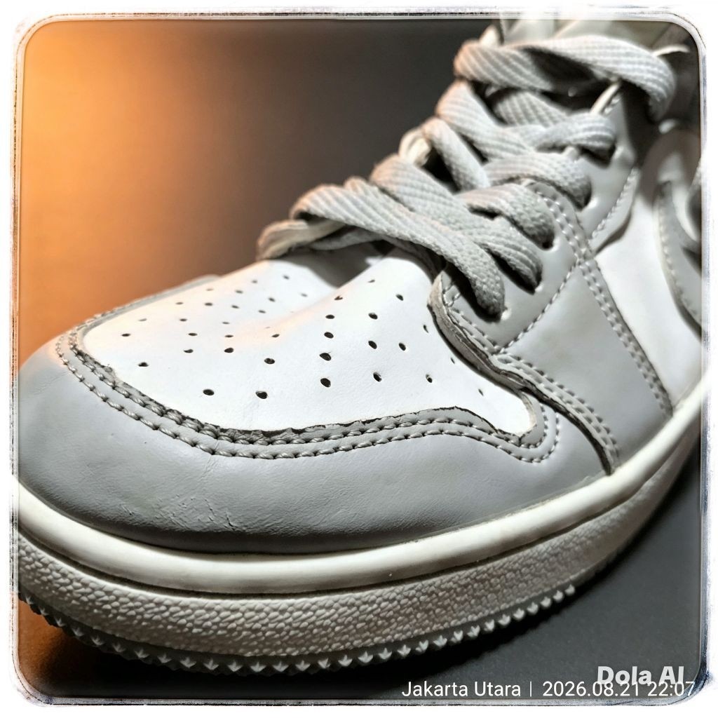 Nk | Air Jordan 1 Retro High OG | Stealth Grey White | New [near] PK | Size 39 | Basketball | Sneake