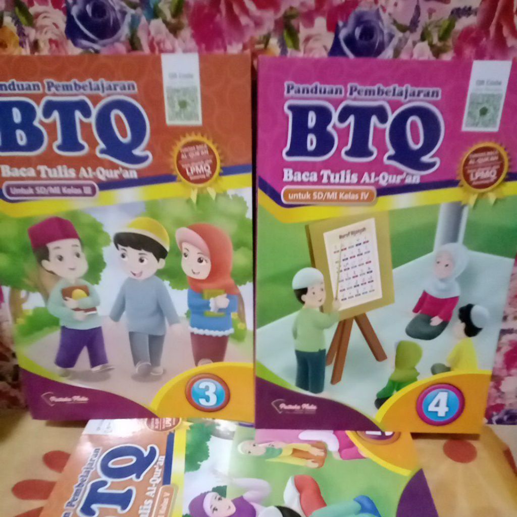 Buku BTQ Baca Tulis Al-Qur'an SD Kelas 1 - 6 original Pustaka Mulia
