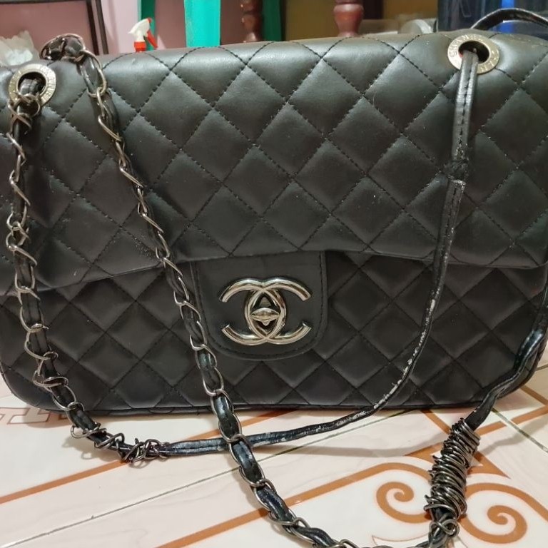 tas chanel KW kulit lembut minus tali