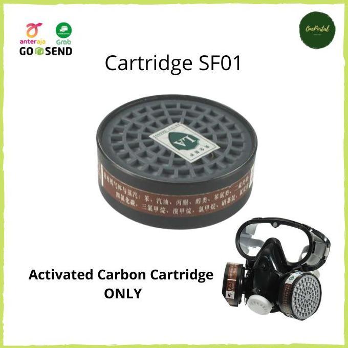 [] Cartridge Filter untuk Masker Gas Respirator SF01
