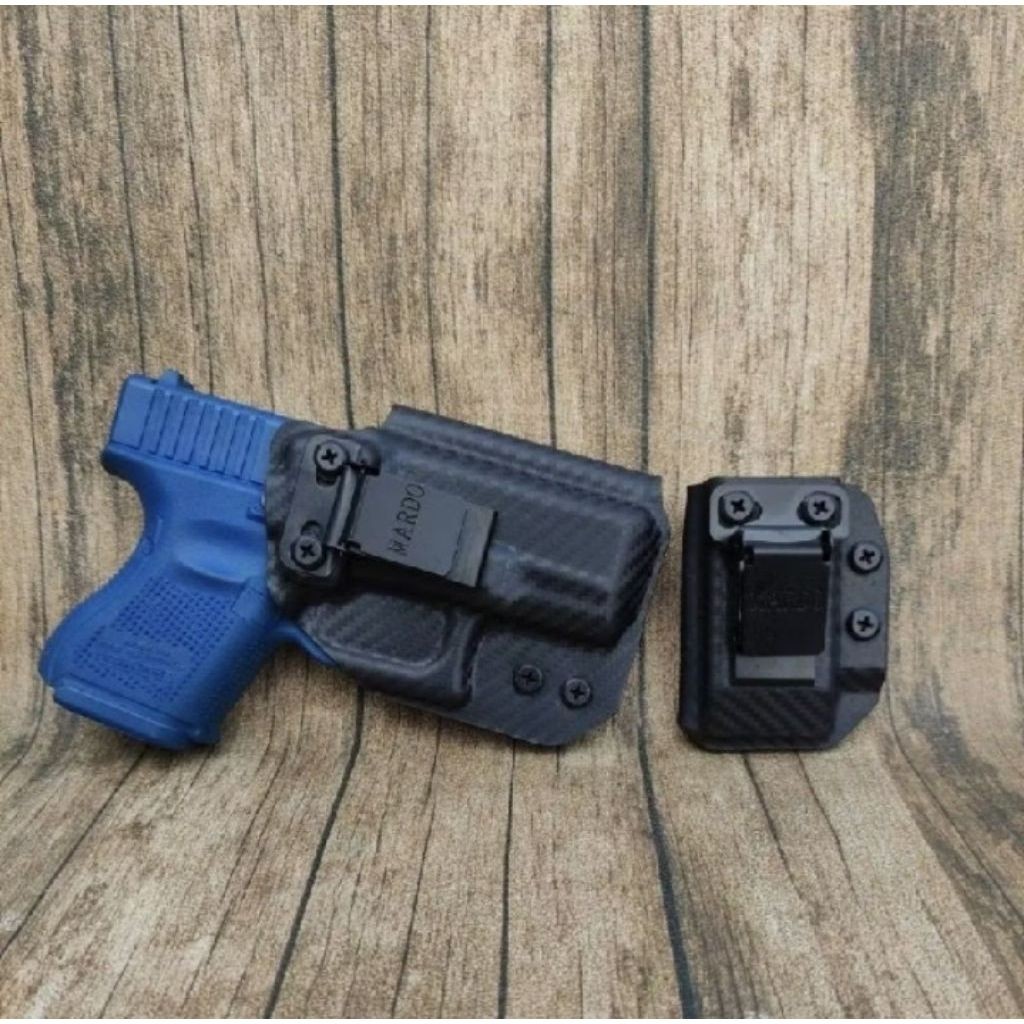 Holster dalam Glock 26 Kydex set mag pouch