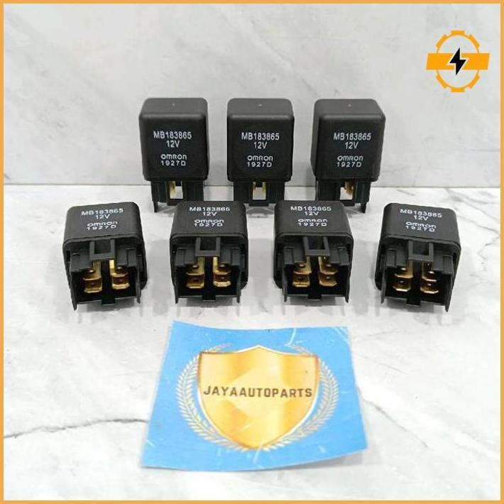 Relay Omron Ac Lamp Kaki 4 Hitam 12 Volt 30A Mb183865 Ready