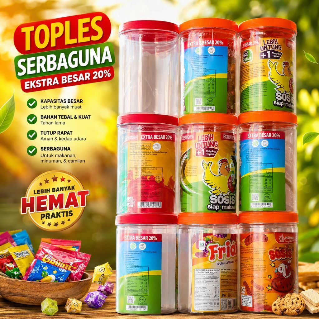 TOPLES BEKAS SOSIS PERMEN MASIH BAGUS - DIKIRIM RANDOM