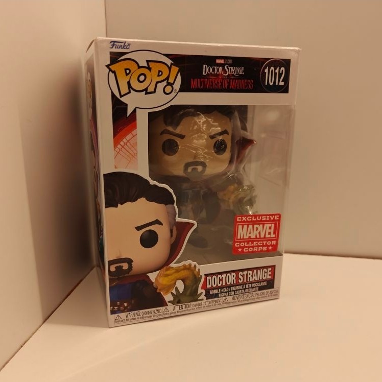 TOYS . FUNKO POP . COLLECTOR CORPS EXCLUSIVE . MARVEL . DOCTOR STRANGE IN THE MULTIVERSE OF MADNESS.