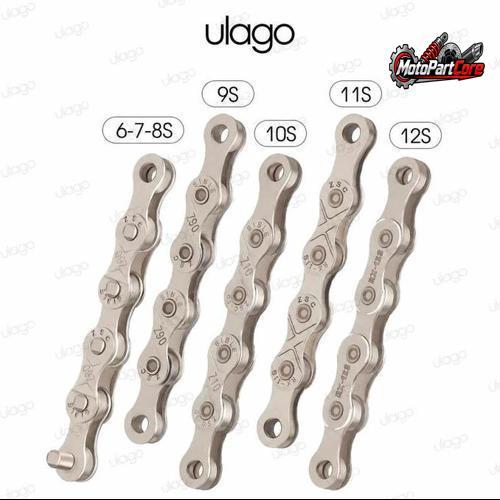 rantai sepeda ULAGO 116 link zsc bible single 8 9 10 11 12 speed s Z80 Z90 Z10 RX11s RX12s vg toopre