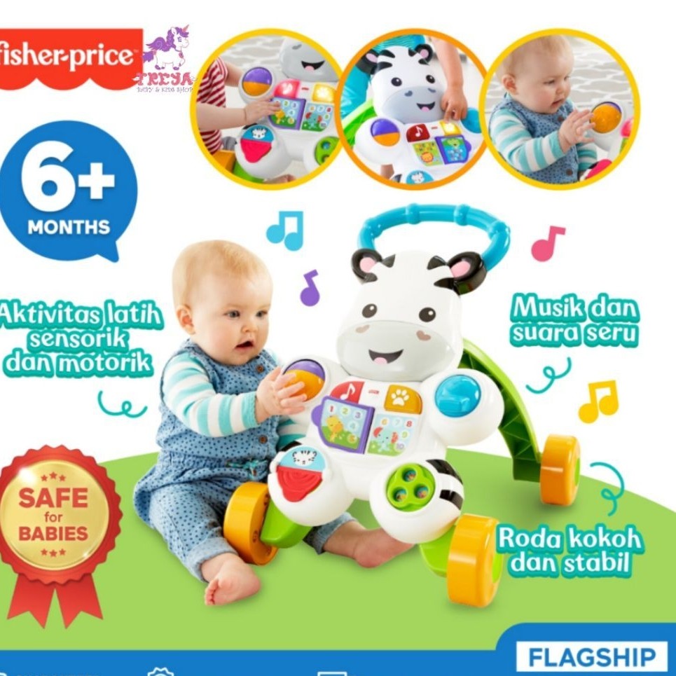 Fisher Price - Baby Push Walker | Mainan Anak Belajar Jalan