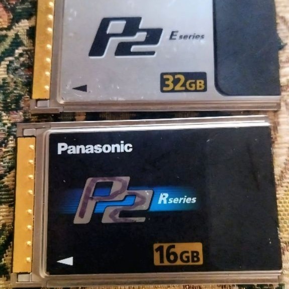 Memory Card Panasonic P2 R-Series + P2 E-Series