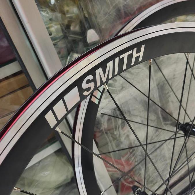 Wheelset 700C Rim Brake Smith Set Depan Belakang Qr