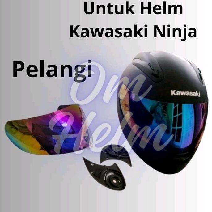 Promo kaca helm ninja fullface bonus rachet visor Diskon
