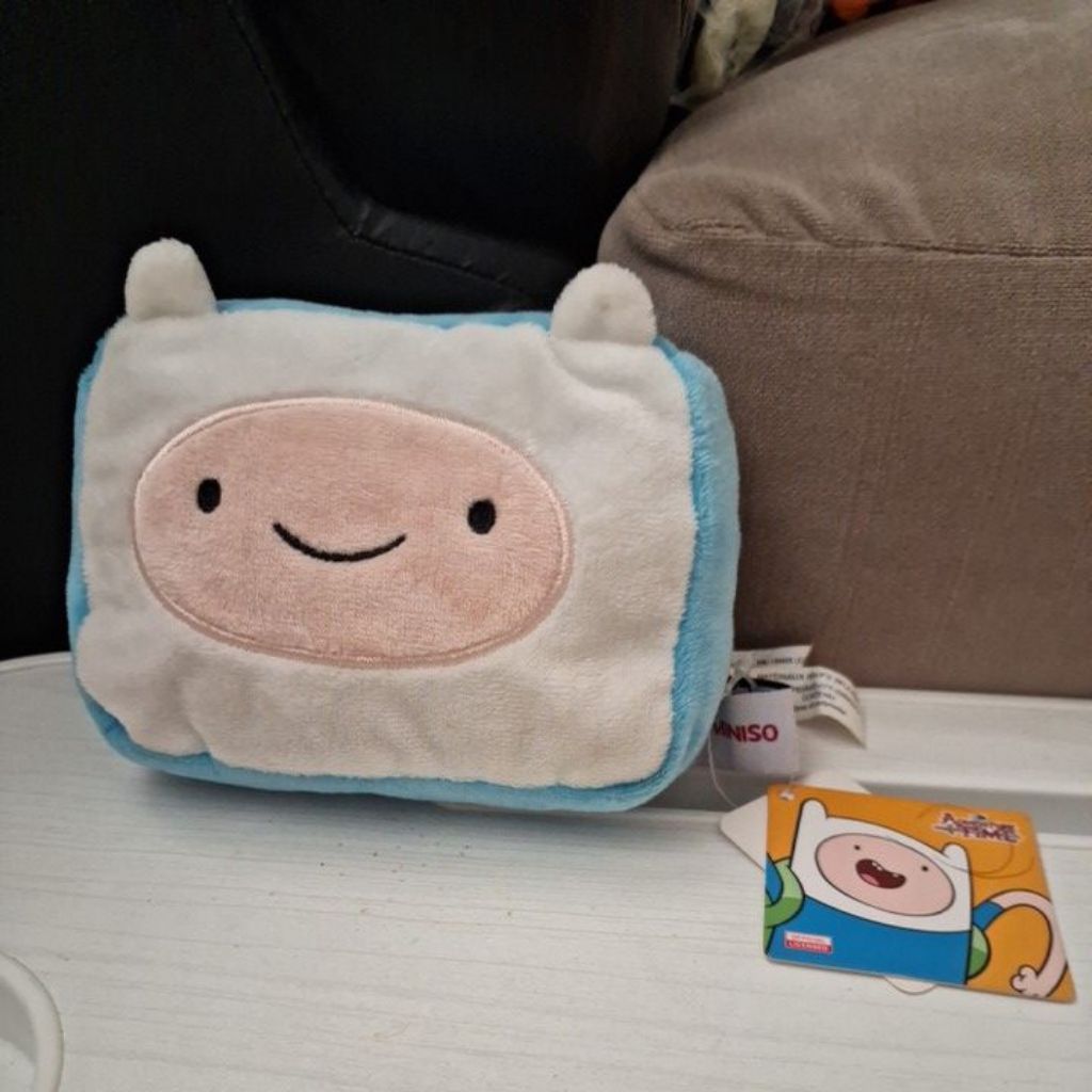 dompet koin boneka adventure time miniso lembut