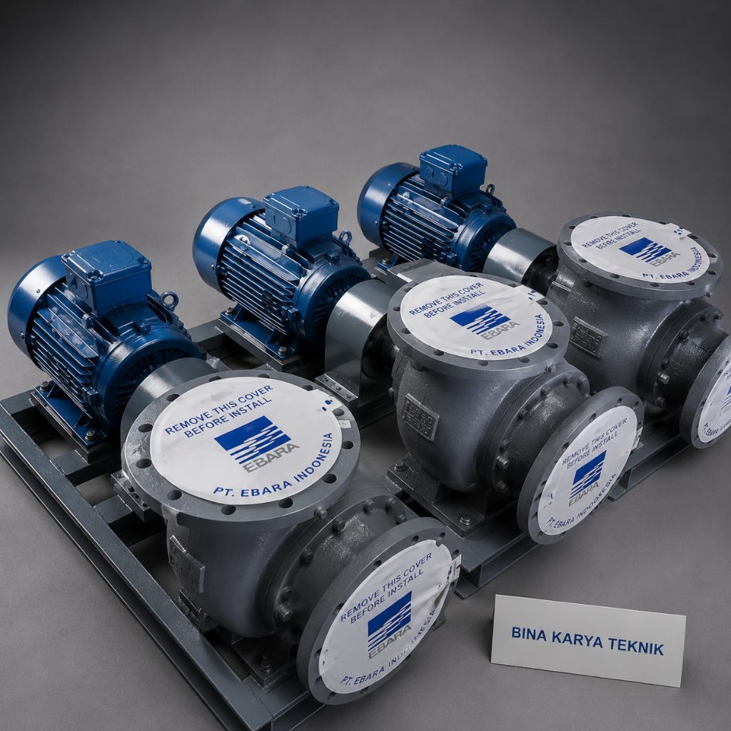 pompa centrifugal ebara 8inch Pompa ebara SZ 200 + Motor 20Hp 4 pole