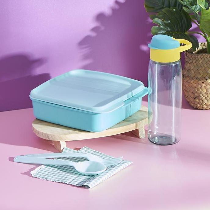 Dingdong- Moderno Xavier Lunch Box Set Dengan Sendok Garpu
