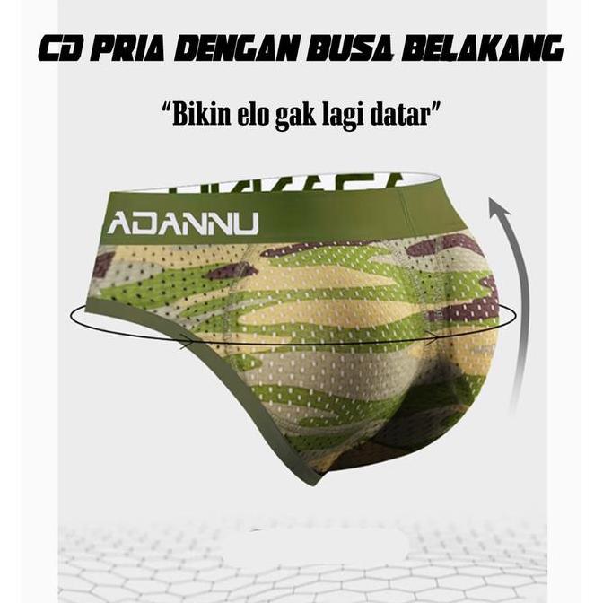 Mantap- Orlvs Celana Dalam Pria Busa Bokong