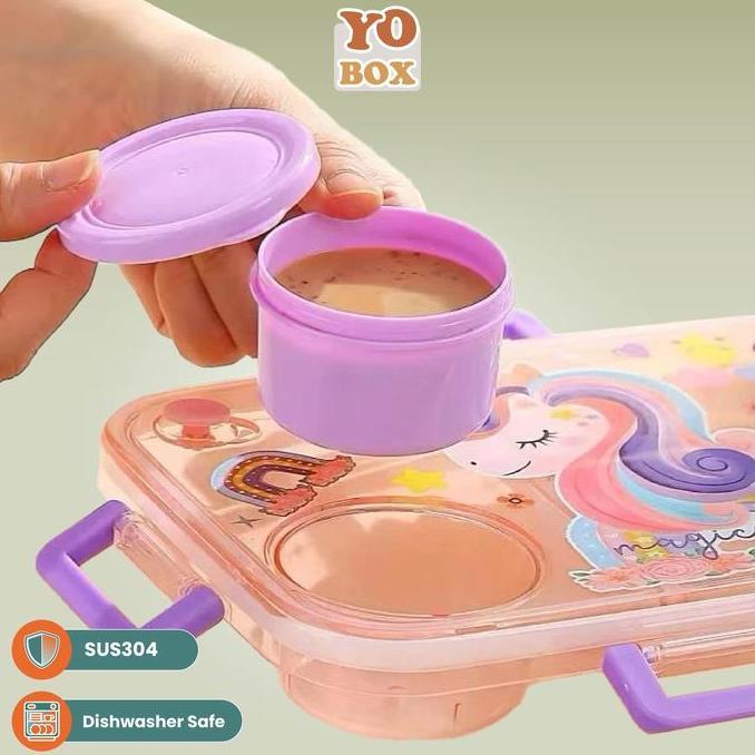 Dingdong- Kotak Makan Bento Yummy Box Stainless