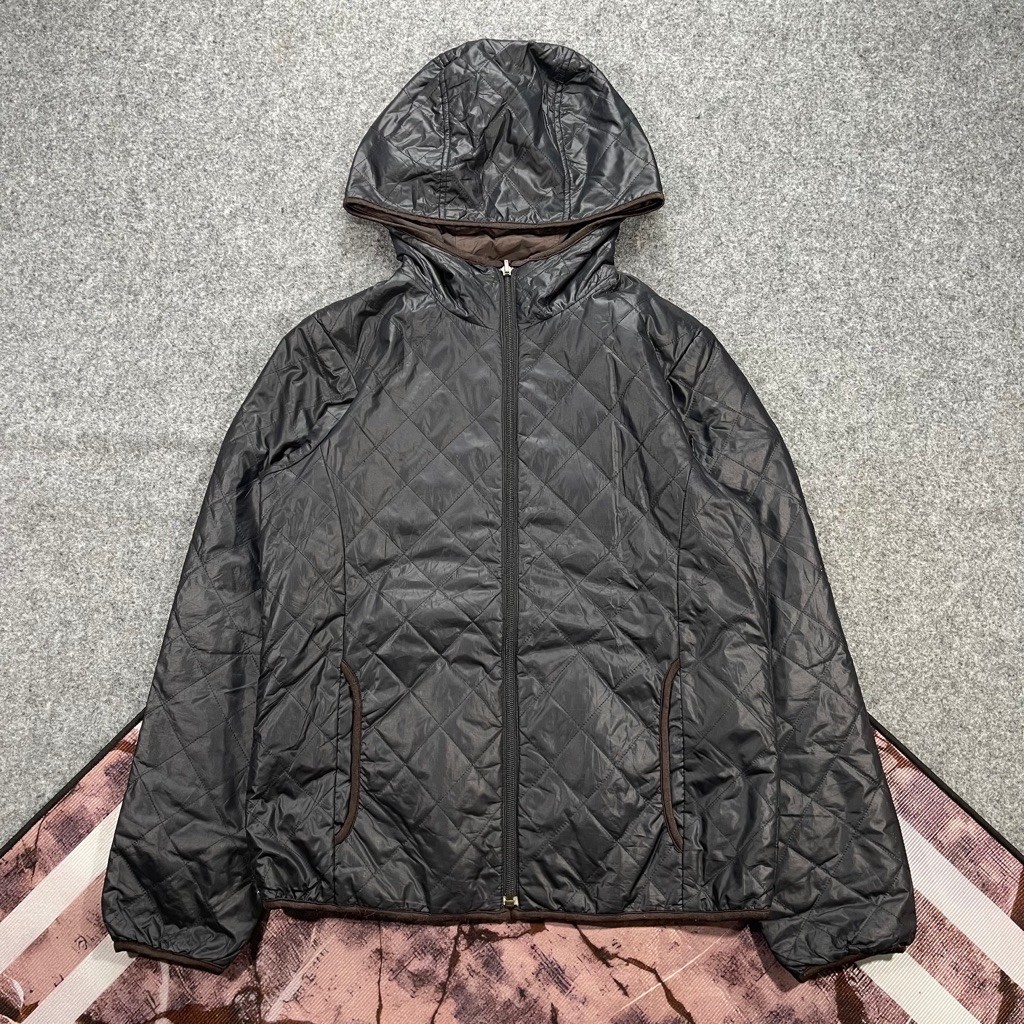 Jaket puffer revesible Uniqlo second