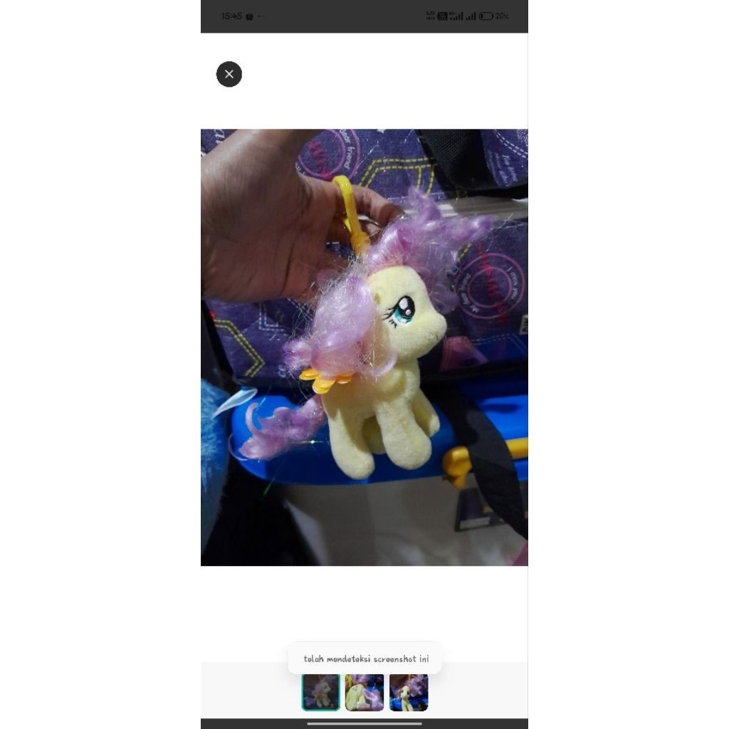 boneka ganci kuda pony brand ty